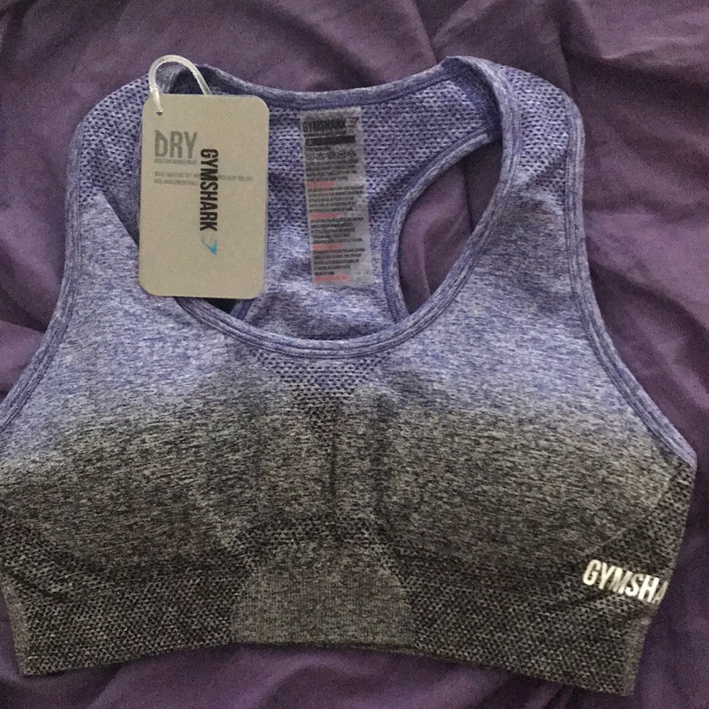 Gymshark ombré seamless sports bra